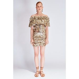 Koton Multi Color Leopard Patterned Collar Detailed Dress vyobraziť