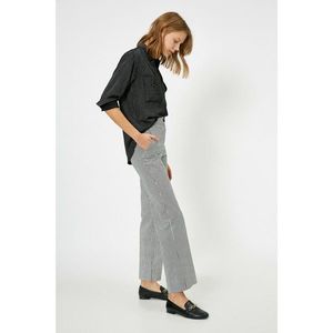 Koton Women's Black Pocket Detail Pants vyobraziť