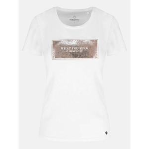 Volcano Woman's Regular Silhouette T-Shirt T-Gold 2 L02494-S21 vyobraziť
