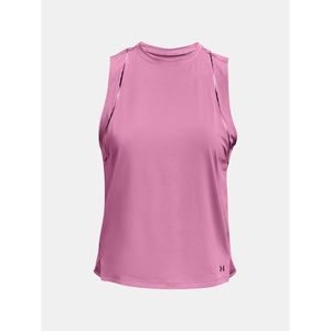 Under Armour Tílko UA Rush Scallop Tank-PNK vyobraziť