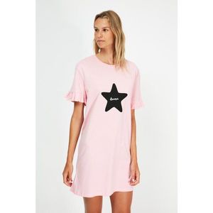 Trendyol Pink Printed Dress vyobraziť