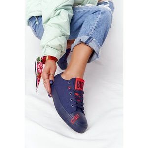 Women's Sneakers BIG STAR HH274676 Navy Blue vyobraziť
