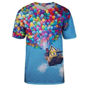 Bittersweet Paris Unisex's Balloons T-Shirt Tsh Bsp131 vyobraziť