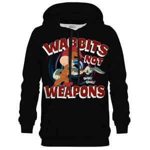 Bittersweet Paris Unisex's Wabbits No Weapons Hoodie H-K Lt004 vyobraziť