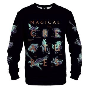 Mr. GUGU & Miss GO Unisex's Magical Creatures Sweatshirt S-PC HP033 vyobraziť