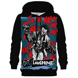 Mr. GUGU & Miss GO Unisex's Die Laughing Hoodie H-K JL009 vyobraziť