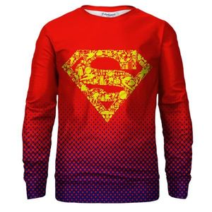 Mr. GUGU & Miss GO Unisex's Superman Logo Sweater S-PC JL015 vyobraziť