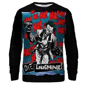 Mr. GUGU & Miss GO Unisex's Die Laughing Sweater S-PC JL009 vyobraziť