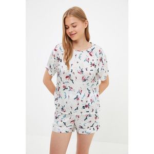Trendyol Floral Patterned Satin Pajamas Set vyobraziť