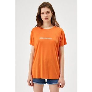 Koton Women's Orange T-Shirt vyobraziť