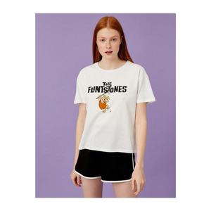 Koton Flintstones Licensed Cotton T-Shirt vyobraziť