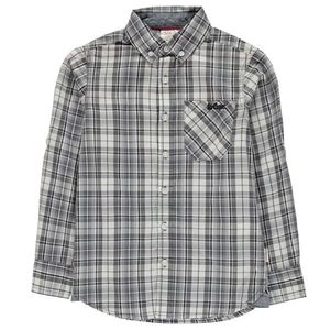 Lee Cooper Long Sleeve Checked Shirt Junior Boys vyobraziť