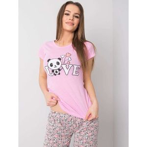 Pink cotton pajamas vyobraziť