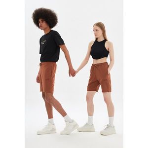 Trendyol Brown Unisex Regular Fit Shorts & Bermuda vyobraziť