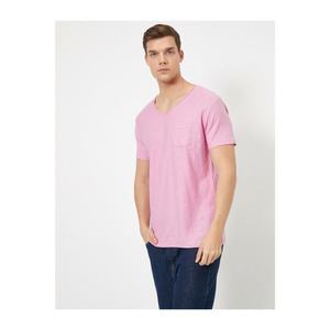 Koton V Collar T-shirt vyobraziť