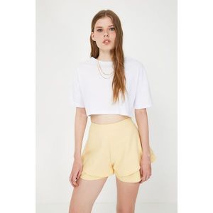 Trendyol Yellow Skirt Look Shorts Shorts & Bermuda vyobraziť