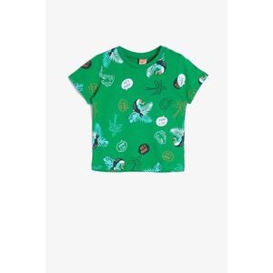 Koton Green Patterned Baby Boy T-Shirt vyobraziť