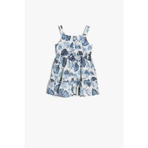 Koton Blue Patterned Baby Girl Dress vyobraziť