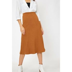 Koton Women Brown Normal Waist Skirt vyobraziť