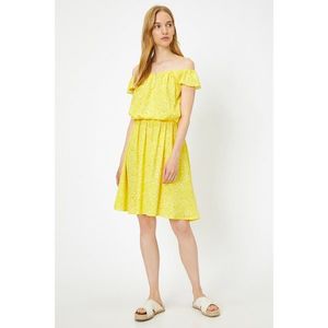 Koton Women Yellow Patterned Dress vyobraziť
