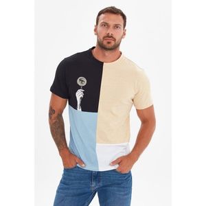 Trendyol Camel Men's Regular Fit T-Shirt vyobraziť