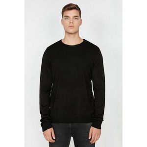 Koton Men's Black Sweater Bsc vyobraziť