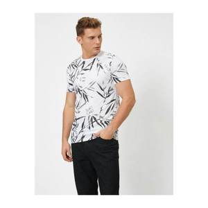 Koton Short Sleeve Floral Print T-shirt vyobraziť