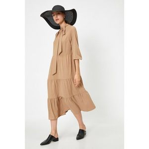 Koton Women's Light Brown Dress vyobraziť