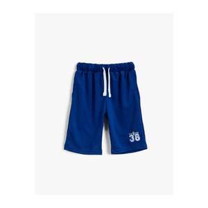 Koton Boy Blue Waistband Shorts vyobraziť