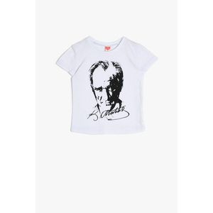 Koton White Baby Girl T-Shirt vyobraziť