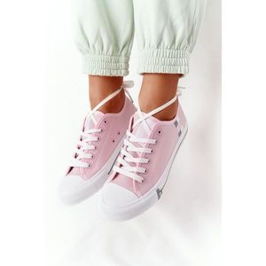 Classic Women's Sneakers BIG STAR HH274110 Light Pink vyobraziť