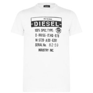 Diesel Text Graphic T Shirt vyobraziť
