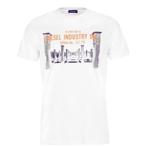 Diesel Industry Graphic T Shirt vyobraziť