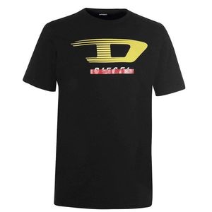 Diesel Y4 Logo Tab T Shirt vyobraziť