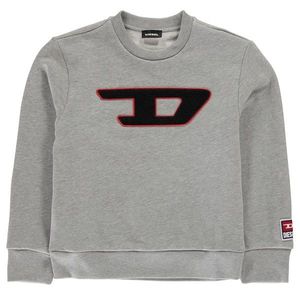 Diesel Crew Neck Logo Sweater Junior vyobraziť