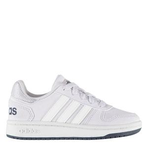 Adidas Hoops 2.0 Child Girls Trainers vyobraziť