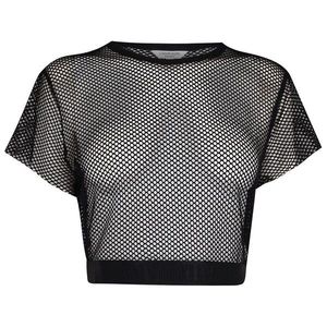 Calvin Klein Power Mesh Crop T Shirt vyobraziť