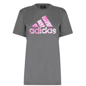 Adidas Zebra Logo T Shirt Womens vyobraziť