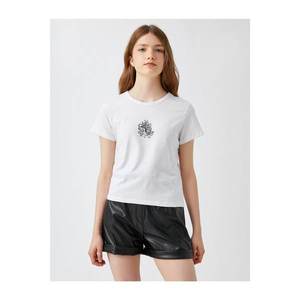 Koton Printed T-Shirt Cotton vyobraziť