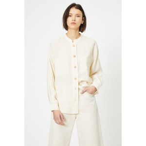 Koton Women's Ecru Shirt vyobraziť