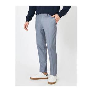 Koton Pocket Detailed Patterned Slim Fit Trousers vyobraziť