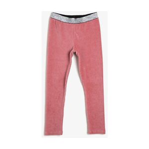 Koton Pink Kids Glitter Detailed Leggings vyobraziť