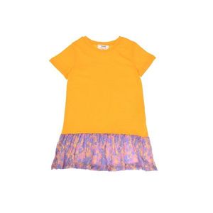 Trendyol Orange Woven Detailed Girl Knitted Dress vyobraziť