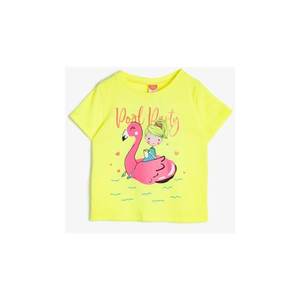 Koton Yellow Printed T-Shirt vyobraziť