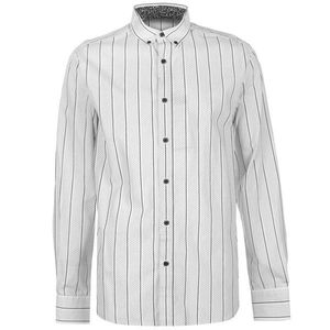 Pierre Cardin Textured Stripe Long Sleeve Shirt Mens vyobraziť