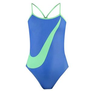 Nike Swoosh Tank dámske jednodielne plavky vyobraziť
