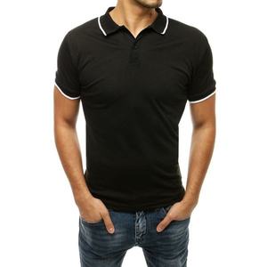 Men's black polo shirt PX0321 vyobraziť