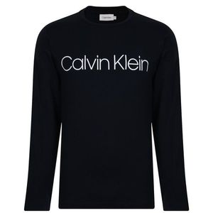 Calvin Klein Long Sleeve Front Logo T Shirt vyobraziť