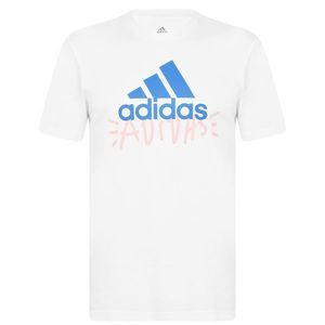 Adidas Mens Doodlebasic Badge Of Sport T-Shirt vyobraziť