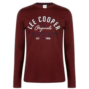 Pánske tričko Lee Cooper Long Sleeve Vintage vyobraziť